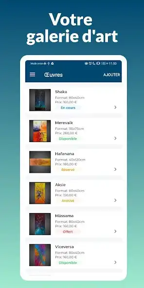 Play Gestioart - Galerie dArt as an online game Gestioart - Galerie dArt with UptoPlay