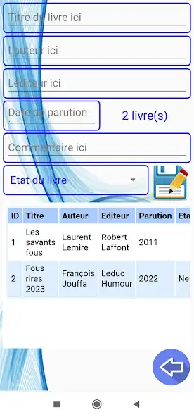 Play Gestion Livre as an online game Gestion Livre with UptoPlay