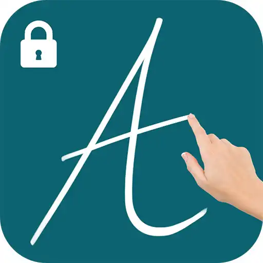 Play Gesture Lock Screen - Draw Signature  Letter Lock APK