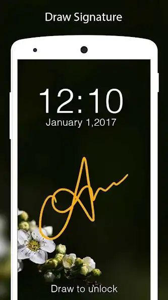 Play Gesture Lock Screen - Draw Signature  Letter Lock  and enjoy Gesture Lock Screen - Draw Signature  Letter Lock with UptoPlay