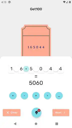 Play Get100 as an online game Get100 with UptoPlay