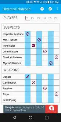 Play Get A Clue! (Notepad)
