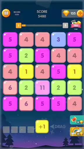 Play Get Block 50 - Puzzle Math  and enjoy Get Block 50 - Puzzle Math with UptoPlay