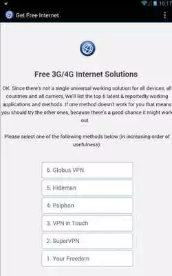 Play Get Free Internet