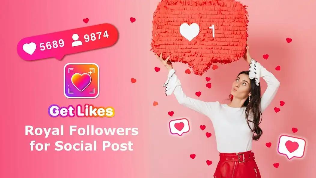 Play Get Likes  Royal Followers fo  and enjoy Get Likes  Royal Followers fo with UptoPlay