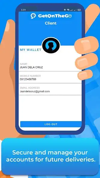 Play Getonthego user app as an online game Getonthego user app with UptoPlay