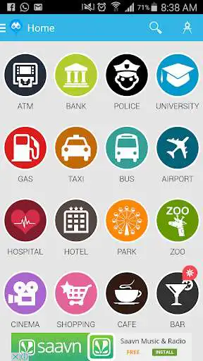 Play APK Get Places Around Me  and enjoy Get Places Around Me with UptoPlay com.masti5n.wheremyplaces