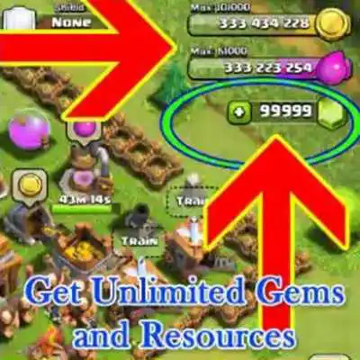 Play Get Unlimited Gem tip COC 2016