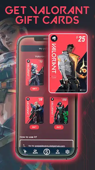 Play Get Valorant Points  and enjoy Get Valorant Points with UptoPlay