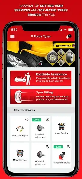 Play G Force Tyres  and enjoy G Force Tyres with UptoPlay