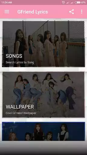 Play APK GFRIEND Lyrics Offline  and enjoy GFRIEND Lyrics Offline with UptoPlay noviaprims.gfriend