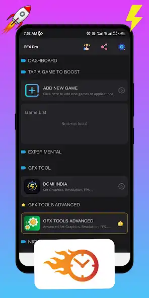 Play GFX Pro - GFX Tool PUBG / BGMI as an online game GFX Pro - GFX Tool PUBG / BGMI with UptoPlay