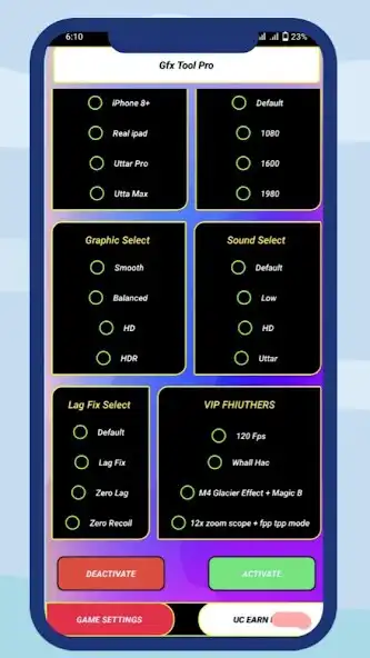 Play GFX Tool For Bgm And Pub MG BL  and enjoy GFX Tool For Bgm And Pub MG BL with UptoPlay