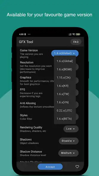 Play GFX Tool for BGMI  PUBG as an online game GFX Tool for BGMI  PUBG with UptoPlay