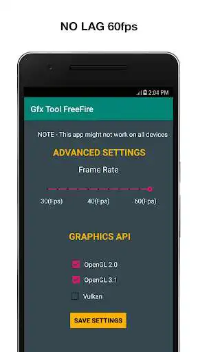 Play GFX Tool for Fire - Lag Fix as an online game GFX Tool for Fire - Lag Fix with UptoPlay