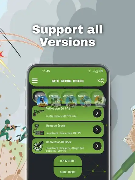 Play GFX TOOL,GAME MODE,CROSS HIRE as an online game GFX TOOL,GAME MODE,CROSS HIRE with UptoPlay