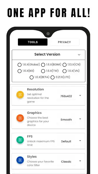 Play GFX Tool: Optimizer  Launcher  and enjoy GFX Tool: Optimizer  Launcher with UptoPlay