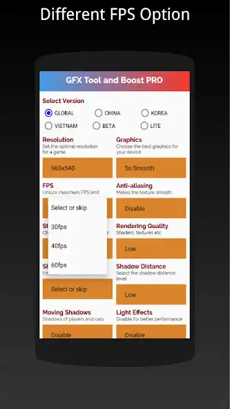 Play GFX Tool Pro For Battlegrounds  and enjoy GFX Tool Pro For Battlegrounds with UptoPlay
