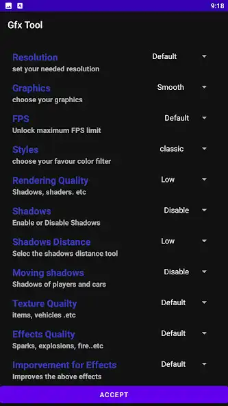 Play Gfx Tool Ultra - Game Booster as an online game Gfx Tool Ultra - Game Booster with UptoPlay
