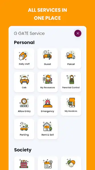 Play GGATE - Society Management App as an online game GGATE - Society Management App with UptoPlay