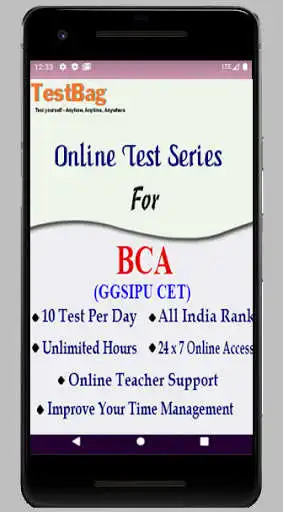Play GGSIPU CET BCA Online Test App  and enjoy GGSIPU CET BCA Online Test App with UptoPlay