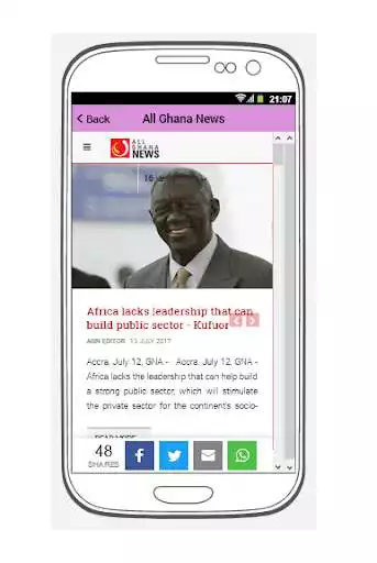 Play Ghana Daily Newspapers as an online game Ghana Daily Newspapers with UptoPlay