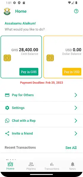 Play Ghana Hajj App as an online game Ghana Hajj App with UptoPlay