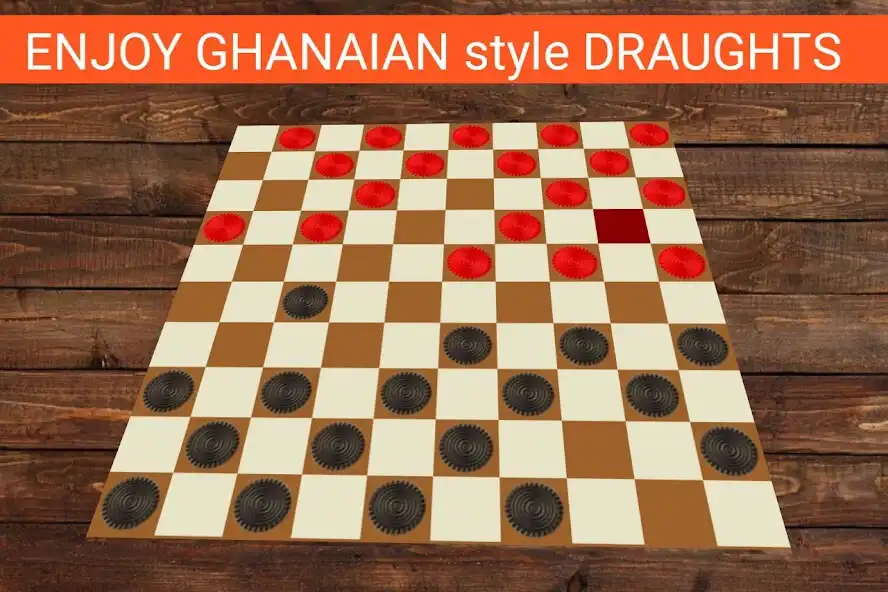 Play Ghanaian Dame (Draught)  and enjoy Ghanaian Dame (Draught) with UptoPlay