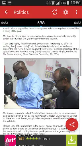 Play Ghana News Online as an online game Ghana News Online with UptoPlay