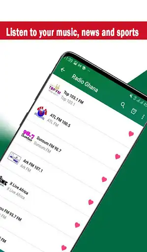 Play Ghana Radio Stations  and enjoy Ghana Radio Stations with UptoPlay