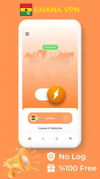 Play Ghana VPN - Private Proxy  and enjoy Ghana VPN - Private Proxy with UptoPlay
