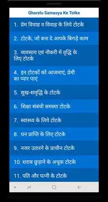 Play Gharelu Samasya Ke Totke