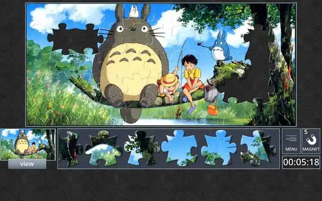 Play Ghibli Anime Jigsaw Puzzles