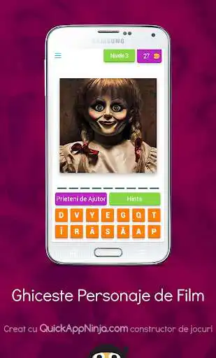 Play Ghiceste personaje de film as an online game Ghiceste personaje de film with UptoPlay