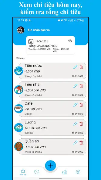 Play Ghi chép chi tiêu  and enjoy Ghi chép chi tiêu with UptoPlay