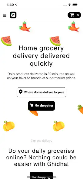 Play Ghidha - Grocery Delivery  and enjoy Ghidha - Grocery Delivery with UptoPlay