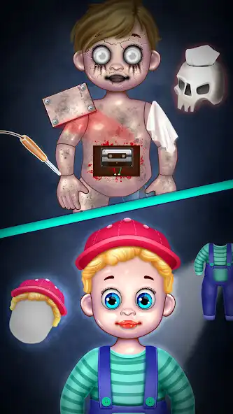 Play Ghost ASMR surgery game as an online game Ghost ASMR surgery game with UptoPlay
