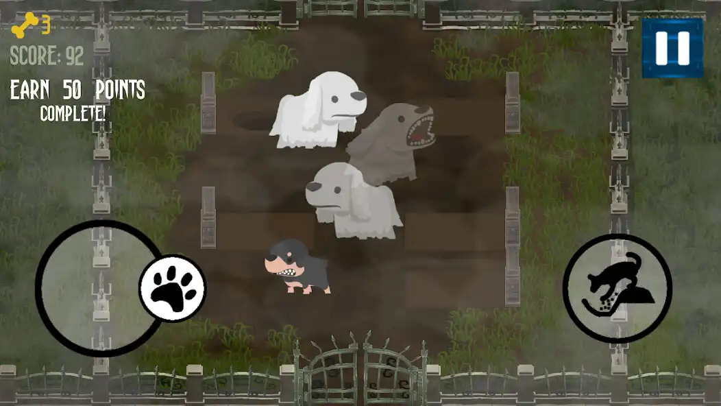 Play Ghost Doggo Graveyard as an online game Ghost Doggo Graveyard with UptoPlay