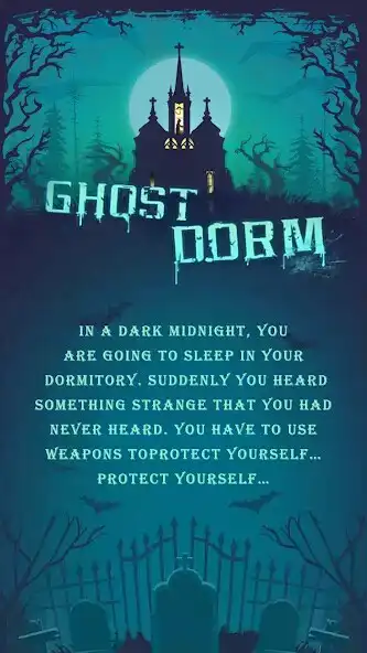 Play Ghost Dorm - Two Player Games as an online game Ghost Dorm - Two Player Games with UptoPlay