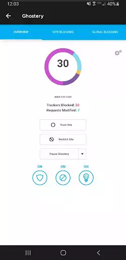 Play Ghostery Privacy Browser  and enjoy Ghostery Privacy Browser with UptoPlay