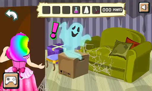 Play Ghost escape - Princess Games as an online game Ghost escape - Princess Games with UptoPlay