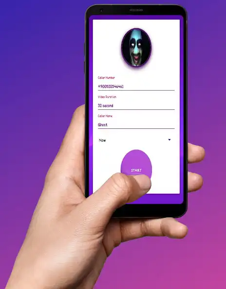 Play Ghost Fake Video Call as an online game Ghost Fake Video Call with UptoPlay
