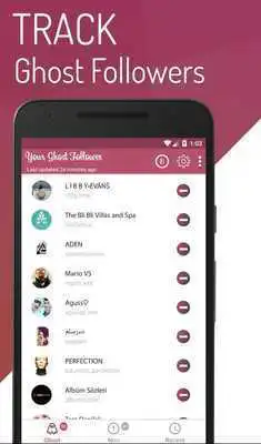 Play Ghost Followers  Unfollowers