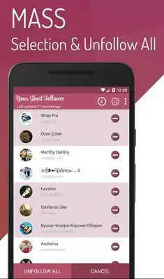 Play Ghost Followers  Unfollowers