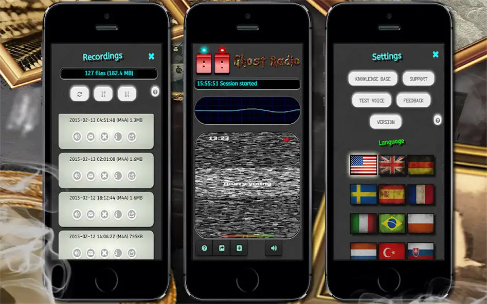 Play Ghost Radio EVP/EMF Simulator  and enjoy Ghost Radio EVP/EMF Simulator with UptoPlay