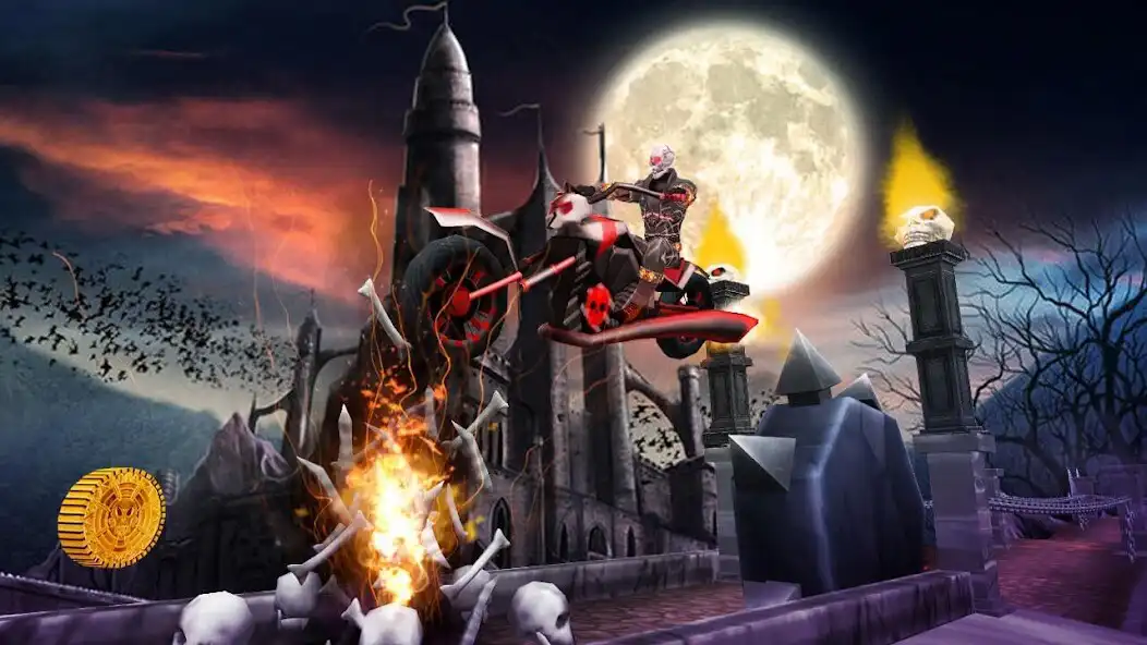 Play Ghost Ride 3D as an online game Ghost Ride 3D with UptoPlay