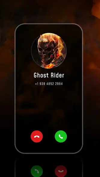 Play Ghost Rider Fake Video Call as an online game Ghost Rider Fake Video Call with UptoPlay