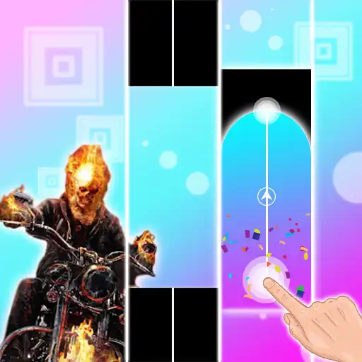 Play Ghost Rider Piano Tiles APK