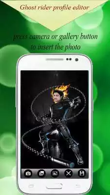 Play Ghost Rider Profile Pic DP Frame