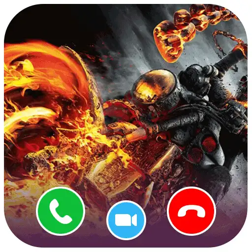 Play Ghost rider video call APK Play Ghost rider video call APK